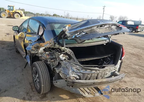 2013 Honda Civic Ex z USA, uszkodzony, nr VIN 19XFB2F8XDE231675